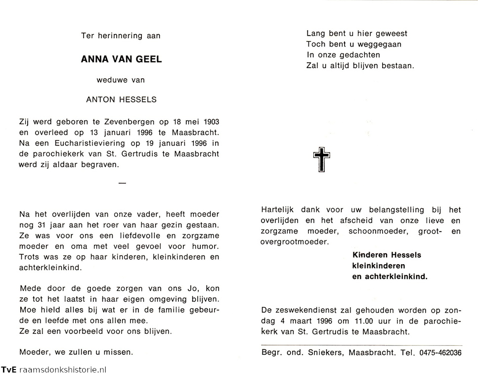 Anna van Geel- Anton Hessels
