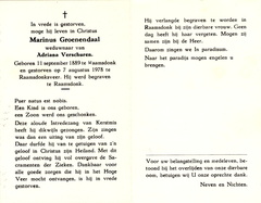 groenendaal.m 1889-1978 verschuren.a b