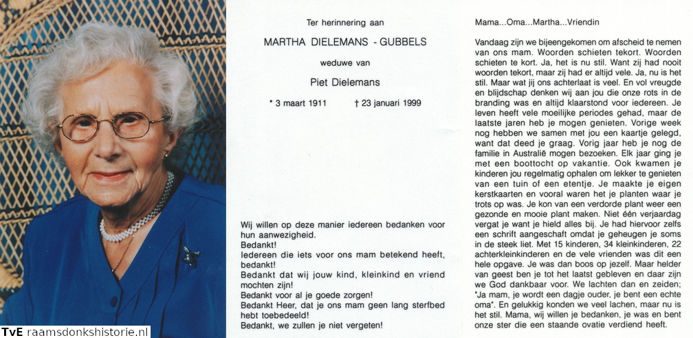 Martha Gubbels Piet Dielemans