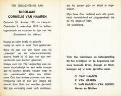 Nicolaas Cornelis van Haaren