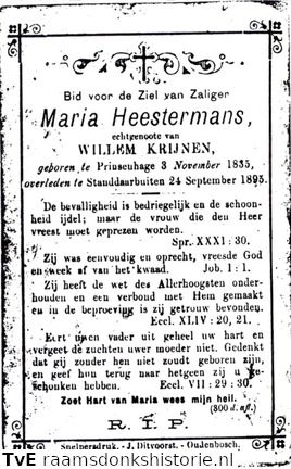 Maria Heestermans  Willem Krijnen