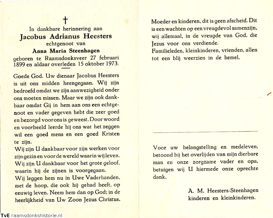 Jacobus Adrianus Heesters Anna Maria Steenhagen