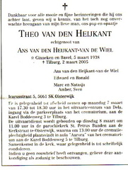 Theo van den Heijkant Ans van der Wiel