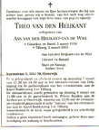 Theo van den Heijkant Ans van der Wiel