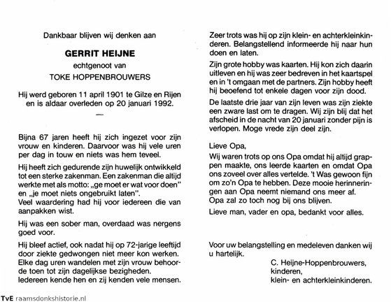 Gerrit Heijne Toke Hoppenbrouwers