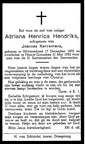 Adriana Hendrica Hendriks Joannes Kerremans