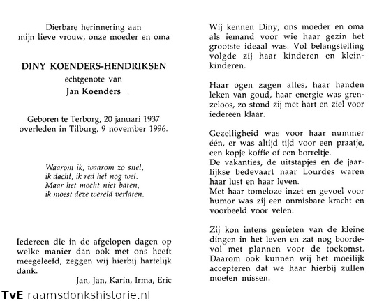 Diny Hendriksen Jan Koenders
