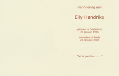 Elly Hendrikx
