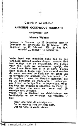Antonius Godefridus Henraath Johanna Wolters