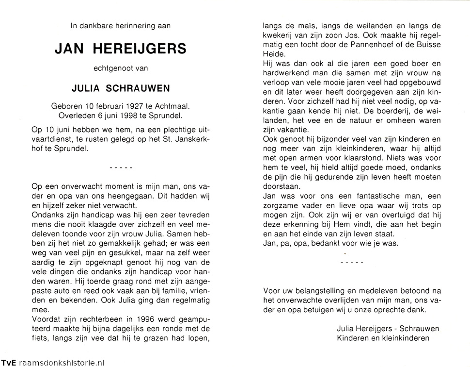 Jan Hereijgers Julia Schrauwen