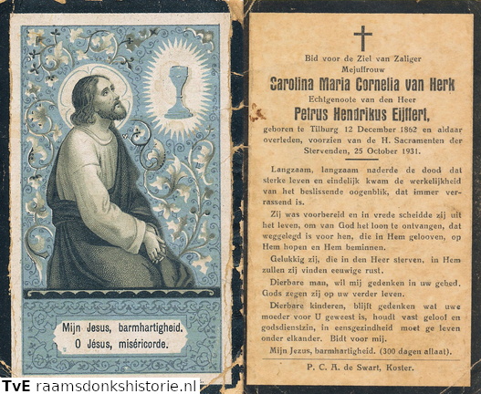 Carolina Maria Cornelia van Herk Petrus Hendrikus Eijffert
