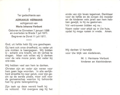 Adrianus Hermans Maria Johanna Verbunt