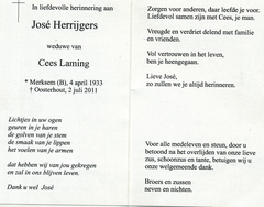 José Herrijgers Cees Laming