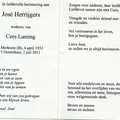 José Herrijgers Cees Laming