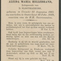 Aleida Maria Hillebrand D. Slootmaekers