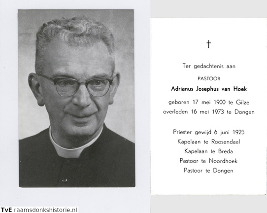 Adrianus Josephus van Hoek-priester