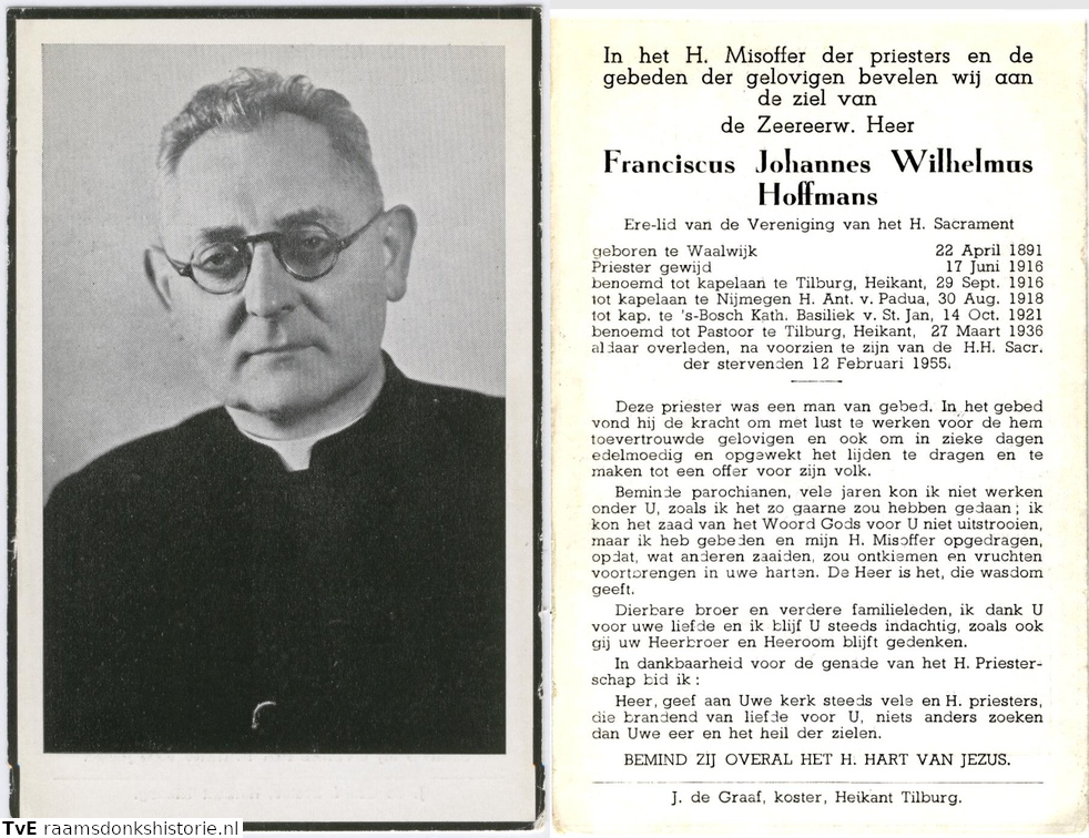 Franciscus Johannes Wilhelmus Hoffmans priester