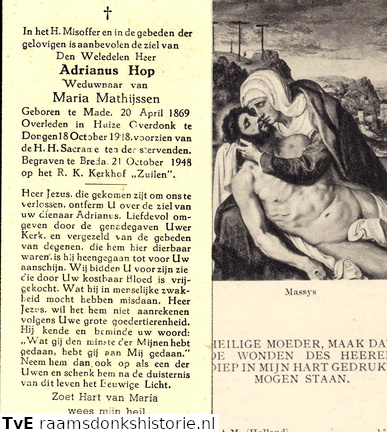 Adrianus Hop Maria Mathijssen