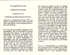 Adrianus Jacobs Catharina Cornelia Johanna Broeken