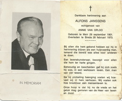 Alfons Janssens Annie van Oploo