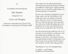 Jan Jespers Luce van Dongen
