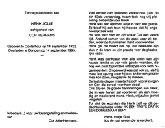 Henk Jolie Cor Hermans