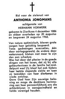 Anthonia Jongman Hermann Vorwerk