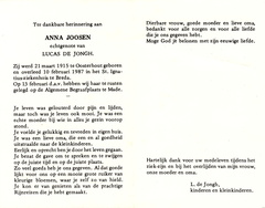 Anna Joosen Lucas de Jongh