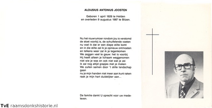 Aloijsius Antonius Joosten