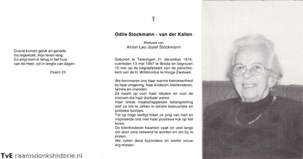 Odile van der Kallen Anton Leo Jozef Stockmann