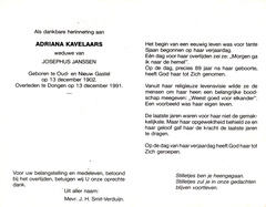 Adriana Kavelaar- Josephus Janssen