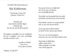 Mia Kelderman