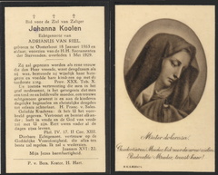 Johanna Koolen- Adrianus van Riel