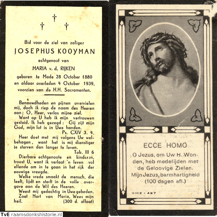 Josephus Kooyman Maria van der Rijken
