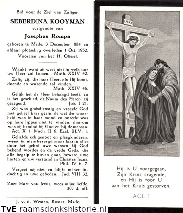 Seberdina Kooyman Josephus Rompa