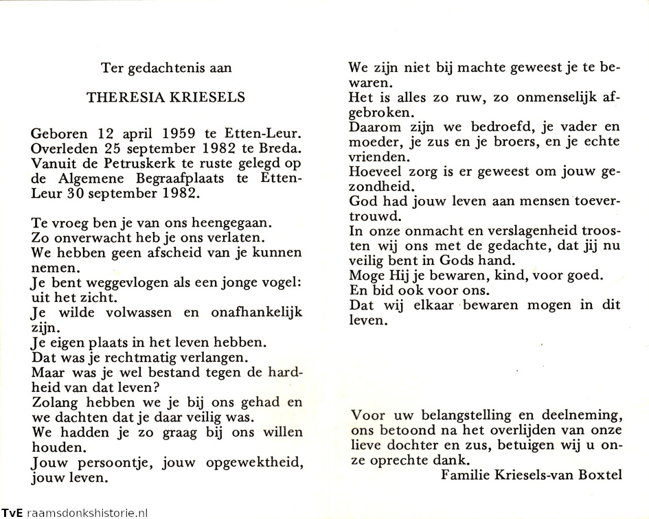 Theresia Kriesels