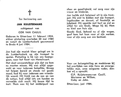 Jan Kuijstermans- Cor v Caulil