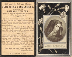Seberdina Langenberg Antonius Verlegh