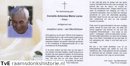 Cornelis Antonius Maria Laros Josepha van Merriënboer