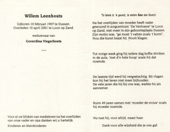 Willem Leenhouts-Goverdina Vingerhoets