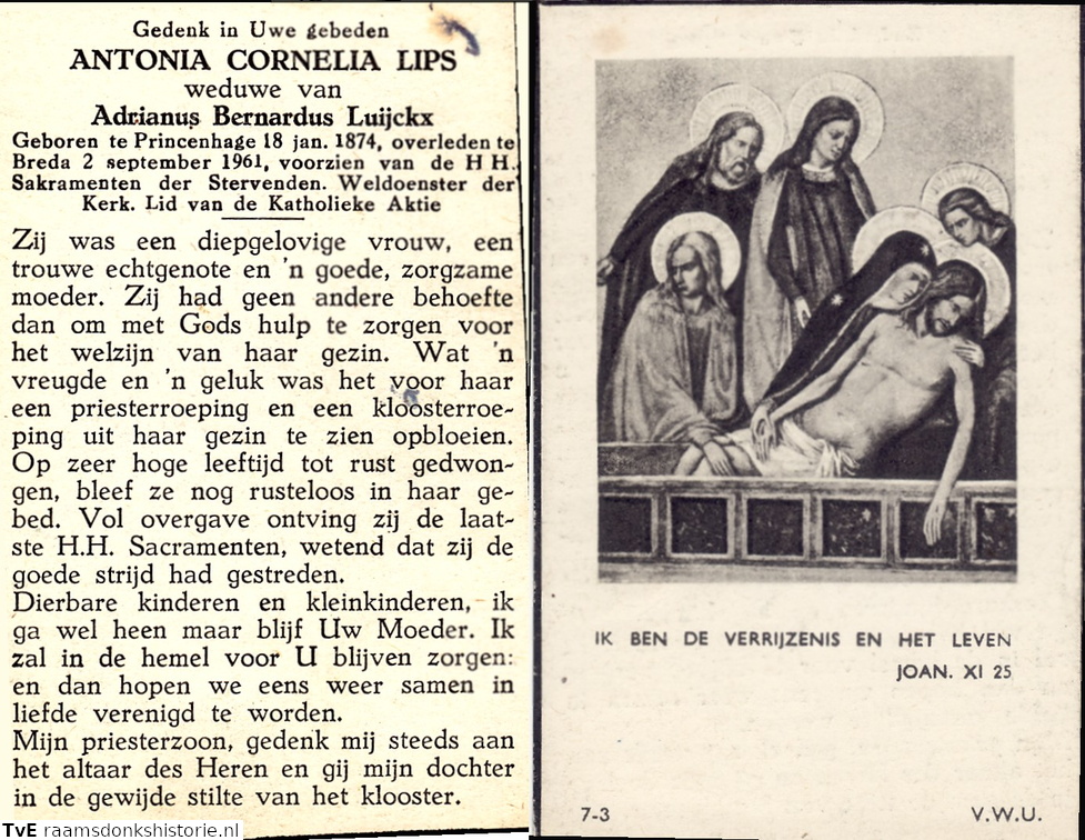 Antonia Cornelia Lips Adrianus Bernardus Luijckx