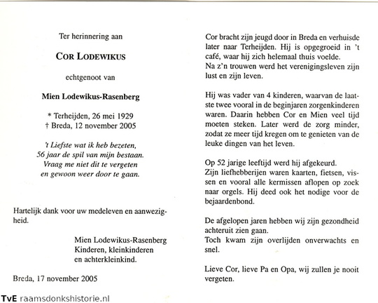 Cor Lodewikus Mien Rasenberg