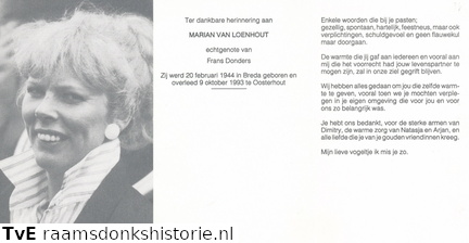 Marian van Loenhout Frans Donders