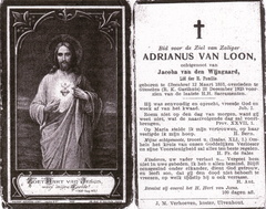 Adrianus van Loon Jacoba van den Wijngaard