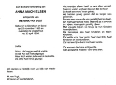 Anna Machielsen Hendrik van Vugt