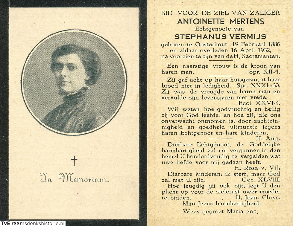 Antoinette Mertens Stephanus Vermijs