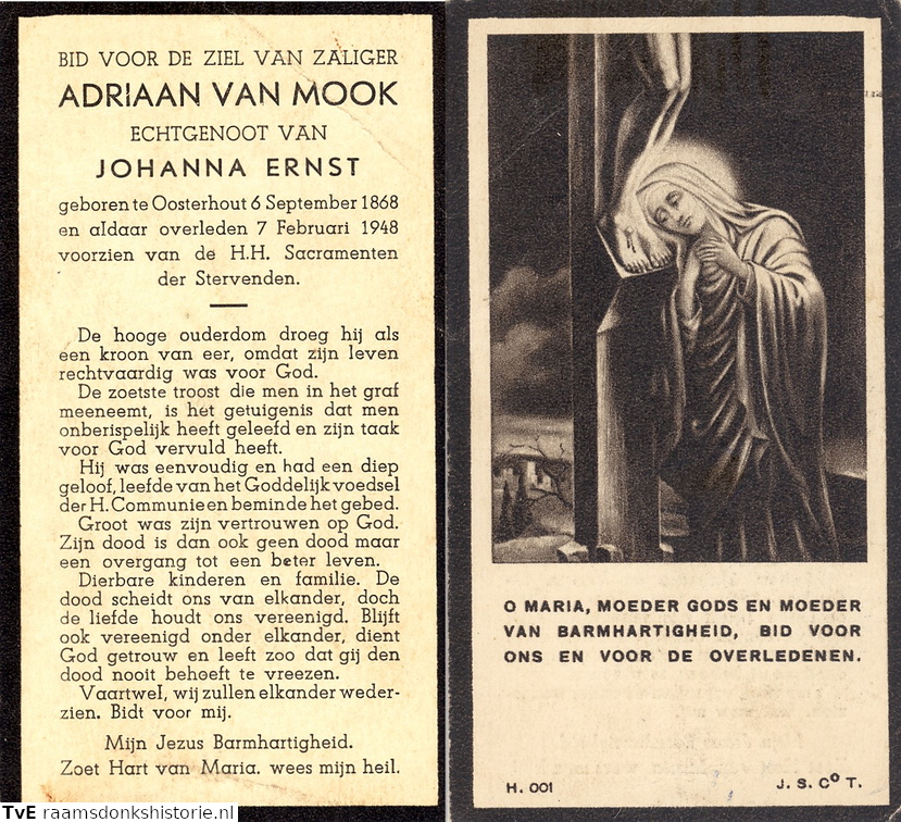 Adriaan van Mook Johanna Ernst