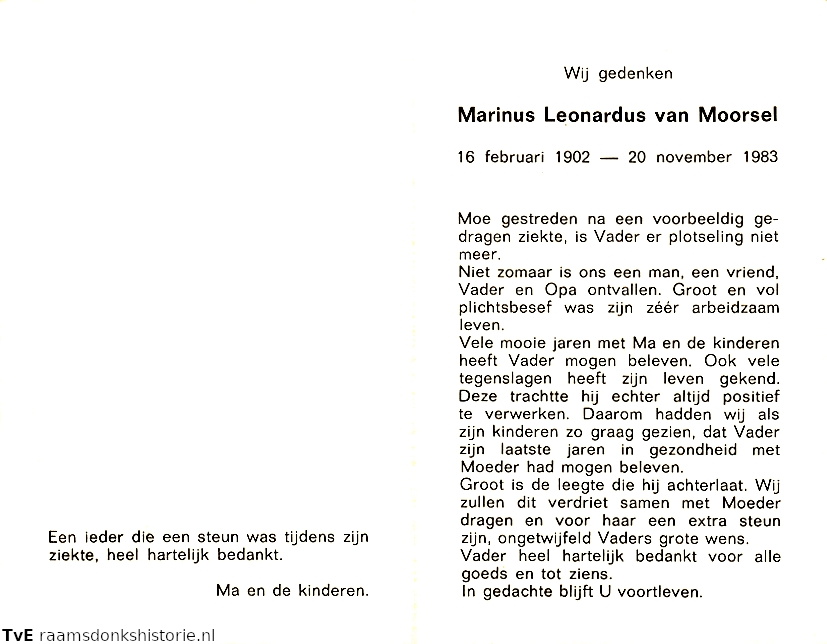 Marinus Leonardus van Moorsel