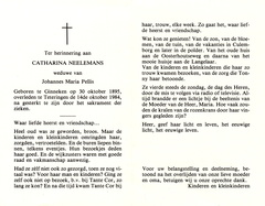 Catharina Neelemans Johannes Maria Pellis