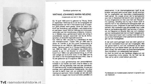 Mathias Johannes Maria Neijens- priester